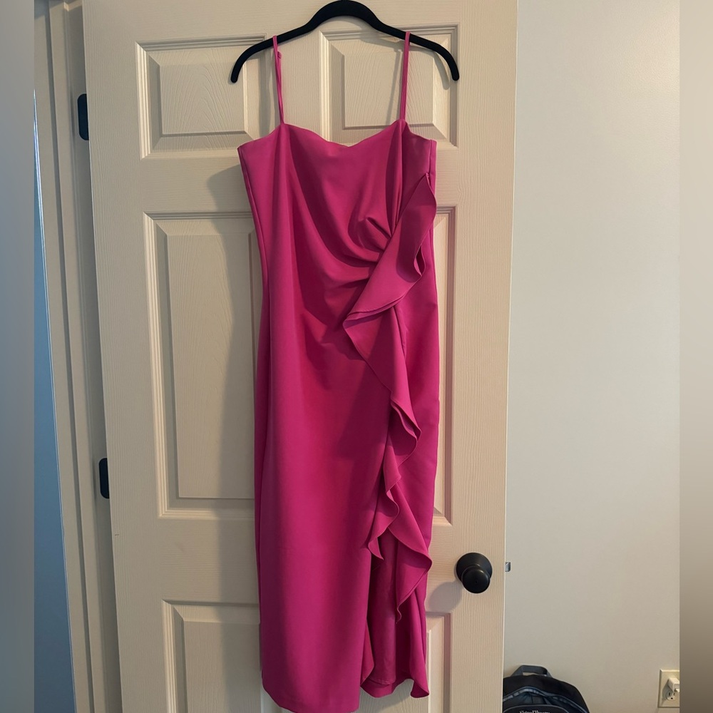Bardot Rona Ruffle Midi Dress - Picture 3 of 10
